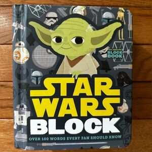 ⭐️Star Wars Block Book: Over 100 Words Every Fan Should Know Disney